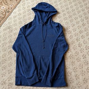 7 For All Mankind navy blue sweatshirt